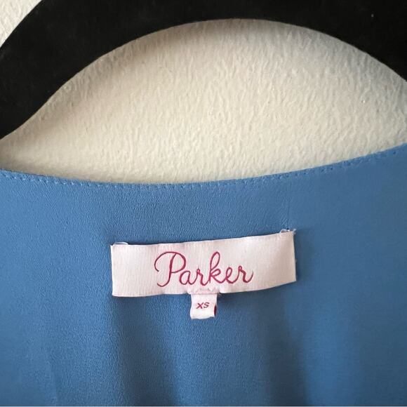 Parker Bondi Floral Mini Dress in Maritime Wildflower - Picture 8 of 8